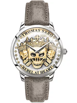 Thomas Sabo WA0356-273-207 Rebel At Heart Mens Watch 42mm 5ATM • $168.32