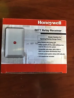 $22 • Buy Honeywell 5877 Wireless Garage Door Relay Receiver