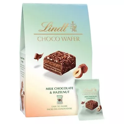 Lindt CHOCO WAFER Milk & Hazelnut Chocolate • £11.99