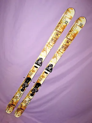 $178 • Buy Volkl KARMA All Mtn Twin Tip Skis Full Camber 169cm W/ Salomon 10 Ski Bindings ~