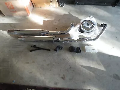 $679.99 • Buy NOS Yamaha V-Star XVS 1100 XVS1100 Classic Full Exhaust System Pipes & Cage 