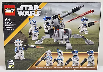 LEGO 75345 Star Wars 501st Clone Troopers Battle Pack - Brand New & Sealed • $39.99