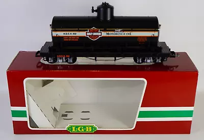 LGB Trains G Scale Harley-Davidson Tank Tanker Car 4080 HD With Box #F9 • $29