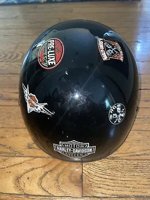 $50 • Buy Harley Davidson DOT Helmet Medium With  Original Stickers