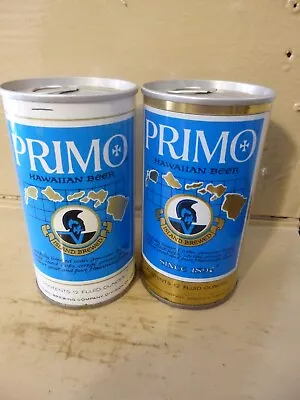 Primo Hawaiian Wide Seam Steel Beer Cans      -[empty Cans Read Desc.]- • $3.03