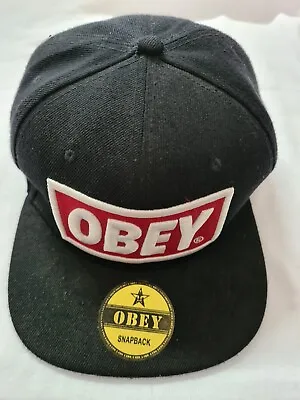 Obey SnapBack Cap. • $20