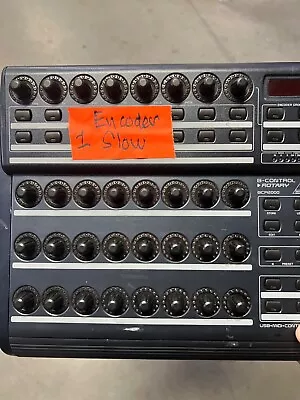 Behringer BCR 2000 B-Control Rotary USB MIDI Controller- USED- Slow Encoder #1 • $150