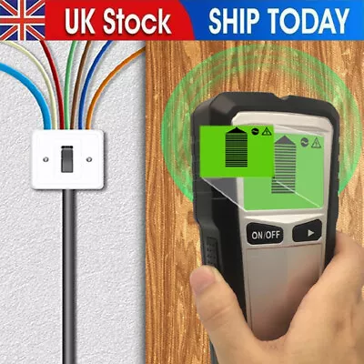 TH430 Metal Detector Electronic Stud Finder Wall Scanner Wood AC Voltage UK • £21.74