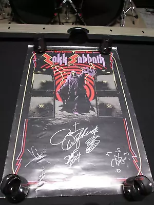 Zakk Wylde Signed- Zakk Sabbath VIP Tour Poster 1-14-24 Tampa FL .   Discounted  • $50