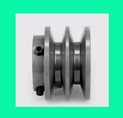  2BK 7/8  Bore 2 GROOVE Sheave PULLEY FOR 5L BELT 2.5 (2-1/2 ) OD 2BK25-7/8   • $24.95