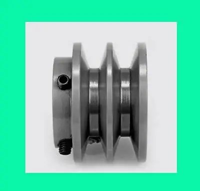 2BK 7/8  Bore 2 GROOVE Sheave PULLEY FOR 4L5L BELT 2-1/4  OD 2BK23-7/8  (2.25 ) • $24.95