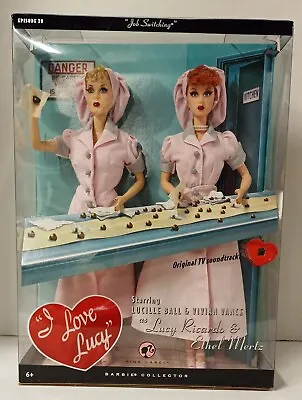 New NRFB 2008 I Love Lucy - Lucy & Ethel Job Switching 2008 Barbie By Mattel • $75