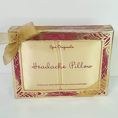 Spa Originals  Headache Pillow Hot & Cold Therapy Microwave Or Freeze New Sealed • $25.49