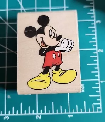 Rubber Stampede: Disney Rubber Stamp.  I'm Mickey  Great Cond! • $7.99