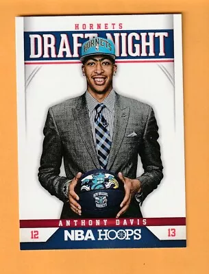 Anthony Davis New Orleans Hornets 2012-13 Hoops Draft Night #1 Kentucky 8D • $10