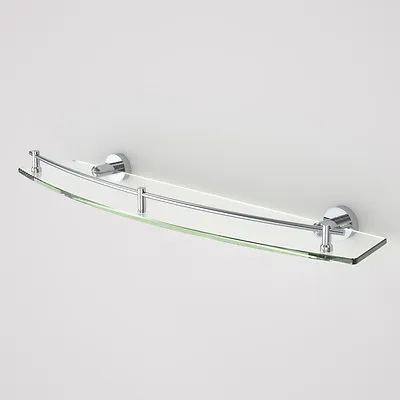 Single Glass Shelf 8MM Vanity Shower Bathroom Glass Shelf  • $40