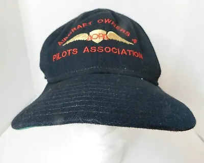 Aircraft Owners & Pilots Association AOPA Baseball Cap Hat Vintage New Era USA • $19.99