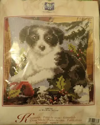 Dog Embroidery Pillow Cushion  Kit 122/741 By Verachtert • $36.50