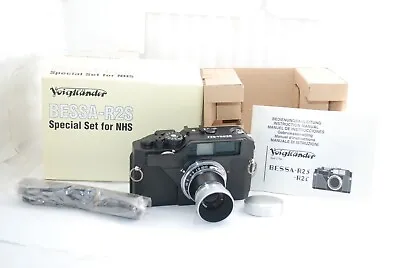Voigtlander Bessa R2s Black Nhs Limited Edition Set S Heliar New Boxed Old Stock • $2245