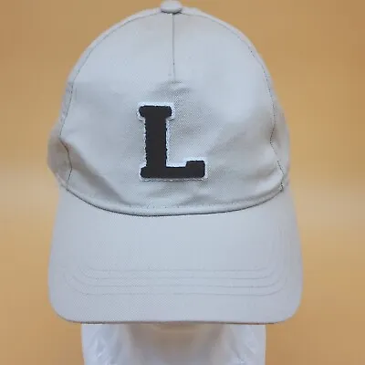 Letter L Initial Embroidered Pro Sport Baseball Cap White • $26.64