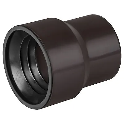 Connector Clay Pipe Or Cast Iron Pipe To Plastic Pipe 110mm Adaptor With Gasket • £16.49
