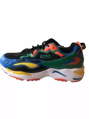 Size 10.5 - Fila Men’s Ray Tracer Multicolor Shoe Sneakers Joggers 1RM01697 018 • $69.90