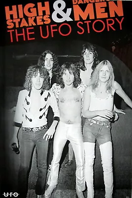 UFO  HIGH STAKES & DANGEROUS MEN  POSTER FROM ASIA - Young Shot Of The Band • $19.37