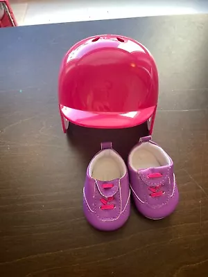 American Girl RETIRED Softball Helmet And Cleats ONLY EUC • $15