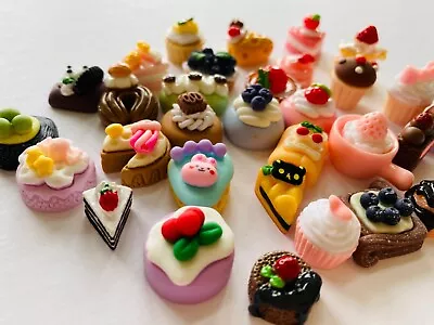 Miniature Plastic Sweet Treets Cakes Desserts Tiny Things • $12