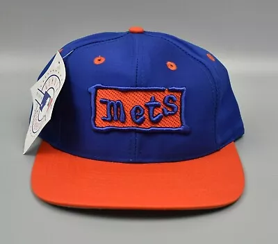 New York Mets Twins Enterprise Vintage 90's Snapback Cap Hat - NWT • $29.95