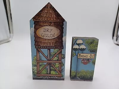 Brandywine Woodcrafts Wooden Miniatures.  Lot Of 2 • $10