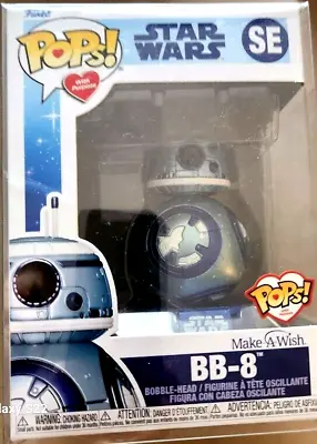 Funko POP! Star Wars: BB-8 SE Make A Wish Metallic Blue Pops With Purpose • $14.95