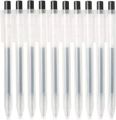 MUJI Moma Japan Ballpoint Pens Knock Type 0.5mm (10 Pack) - UK Stock • £10.95