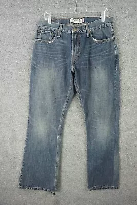 Levis 527 Jeans Mens Blue 32x30 Low Rise Boot Cut Medium Wash • $23.50