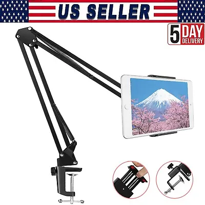 Long Arm Tablet Stand Phone Holder Lazy Bed Desk Mount For IPad IPhone Samsung • $16.90