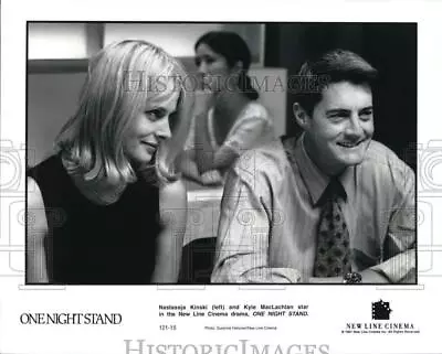 1997 Press Photo Nastassja Kinski And Kyle MacLachlan In  One Night Stand.  • $19.99