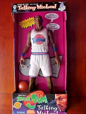 1996 15  Talking Michael Jordan Figure Doll Space Jam Playmate Toys  New In Box • $34