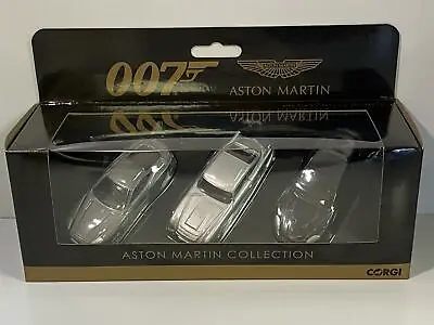 £34.99 • Buy Corgi TY99284 James Bond 007 3 Car Aston Martin Collection New
