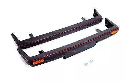 Euro Small Front & Rear Bumper Kit With RED Trim For VW Golf / Rabbit MK2 GTI • $1759.99