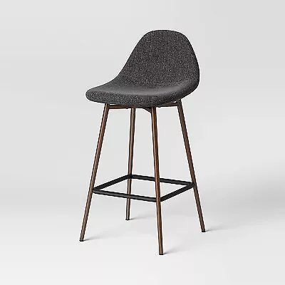 Copley Upholstered Counter Stool Dark Gray - Threshold • $28.99