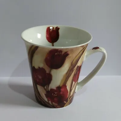 £6.99 • Buy Nel Whatmore Mug - Reasons To Be Red Floral Tulip From A Nel Watmore Painting.  