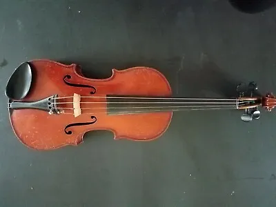 $1769 • Buy Antique Heinrich E. Heberlein Jr. 1921 German Violin Strad Copy 4/4 Case, Bow