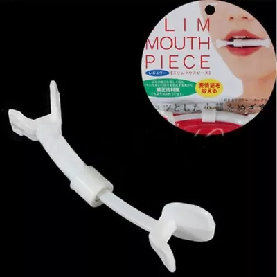 Facial Muscle Exerciser Slim Mouth Piece Toner Flex Face Smile Cheek Relaxed: • £4.57