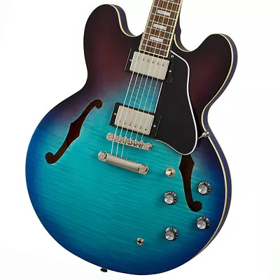 Epiphone Inspired By Gibson ES-335 Figured Blueberry Burst (BBB) • $650.68