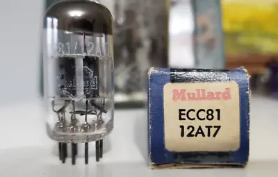 One Very Strong Mullard 12AT7 ECC81 Tube Pre Amplifier TV-7 Tested Matched • $22