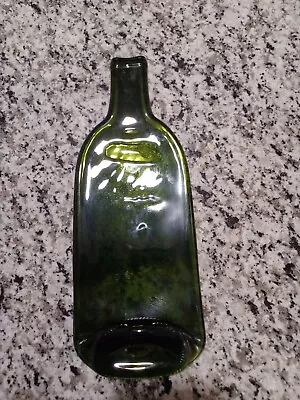 Melted Flattened Green Bottle Cheese Tray Spoon Holder  • $15