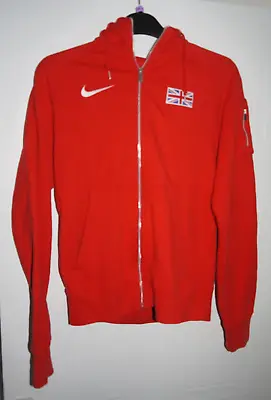 Red NIKE Team GB Hoodie - Excellent Condition - Size Small - Ladies Olympics • £59.99