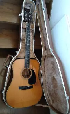 Acoustic Guitar S.Yairi YD-303 Natural 1976 Vintage SN 6207-D With Hard Case • $790