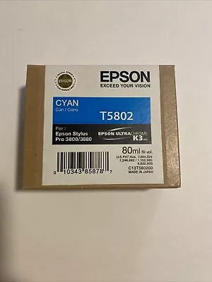 Epson Stylus Pro 3800 & 3880 Cyan Ink • $24.99