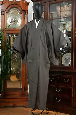 Dear Vanilla Japanese Kimono Men's Robe Gown Authentic Japan Vintage Mint • $59